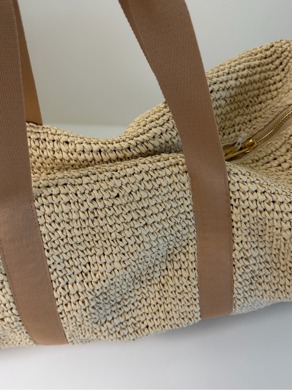 Stoney Clover Lane Woven Classic Duffle Bag - Picture 4 of 6